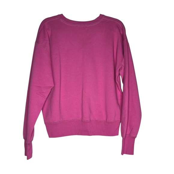Isabel Marant Étoile Pink Logo Oversized Sweatshirt size Medium - Picture 3 of 6
